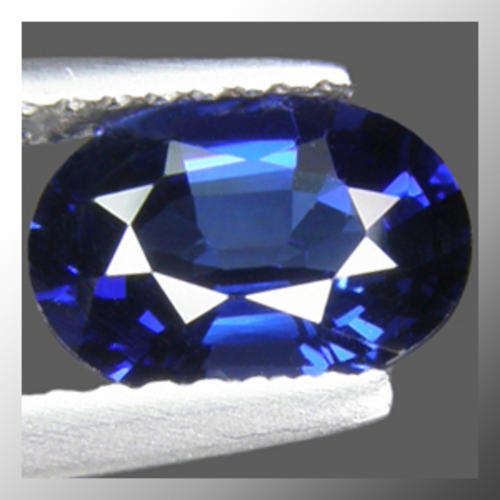 Natural Sapphire 1.54ct Blue Oval Facet, Gemstone