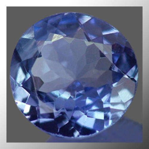 Tanzanite 0.35ct Blue Round Facet, Man Made Gem