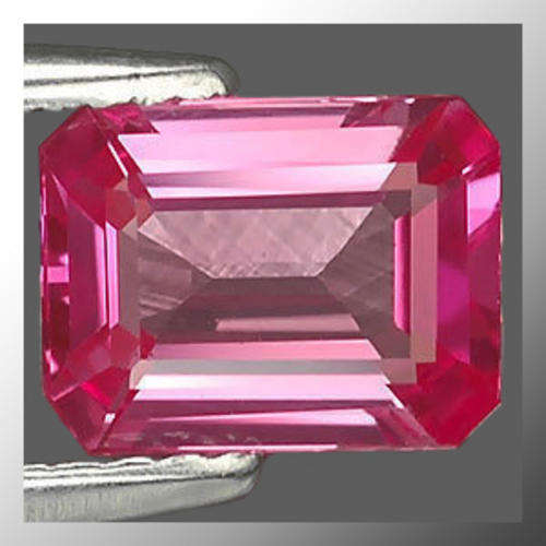 Natural Sapphire 1.72ct Pink Octagon Facet, Gemstone