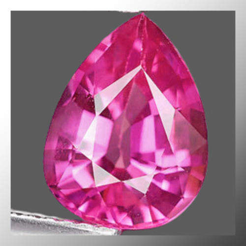 Natural Topaz 0.77ct Pink Pear Facet, Gemstone