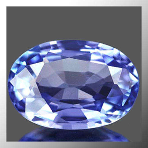 Natural Tanzanite 0.64ct Bluish Violet Oval Facet, Gemstone