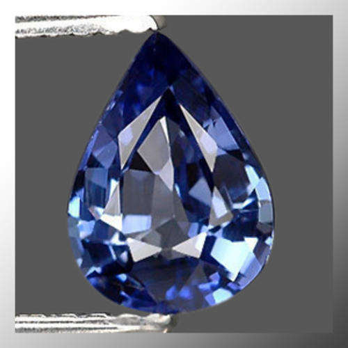 Genuine Sapphire 1.35ct Blue Pear Facet, (VS) Gemstone