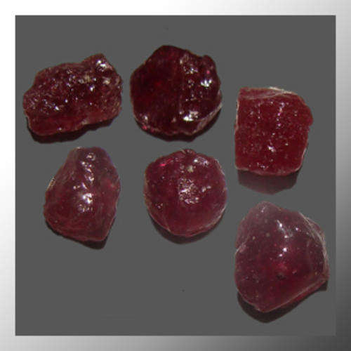 Genuine Rubies 11.64cts Total Red, Rough Stones