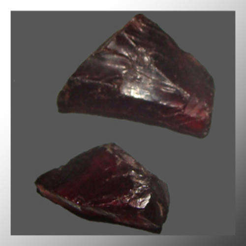 Natural Garnets 11.01cts Total Rich Red, Rough Stones