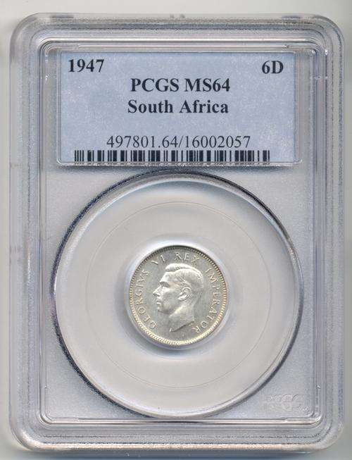 1947 6p MS64 - Only 4 better at PCGS and NGC together !!!!!!!!!!!!!1