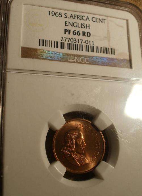 1965 1c PF66 Red, Only 1 better and total of 11 graded Red at NGC !!!! Looks UNC to me !!!!