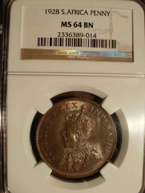 1928 Penny MS64BN-Very very rare !!!!!!