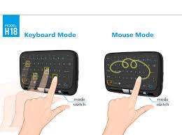 Wireless Touch Screen Air Mouse Remote Control