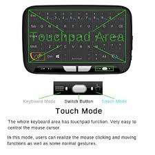 Wireless Touch Screen Air Mouse Remote Control