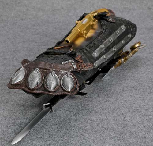 Assassin's Creed Syndicate Gauntlet with Hidden Blade Avec Lame Secrete Cosplay Weapons PVC