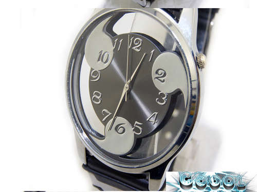 Naruto - Sharingan watch black base