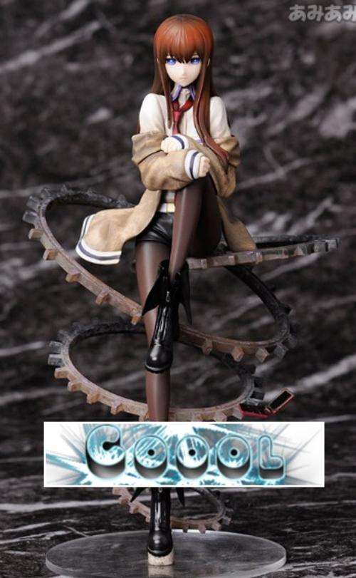 9" Steins Gate Makise Kurisu 1/8 Scale Figure 25cm