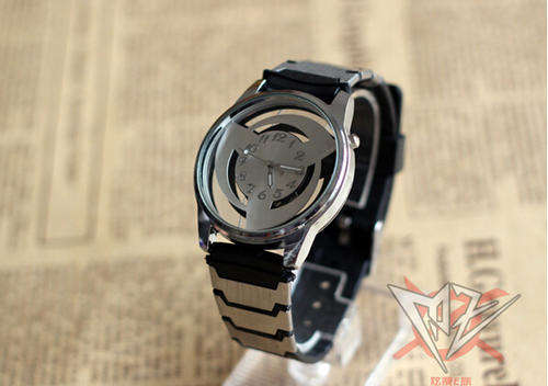 Naruto - Sharingan watch silver base