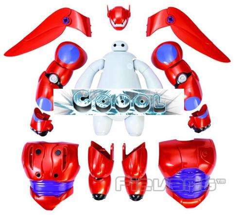 16cm Transform Assemble Big Hero 6 Action Figure Baymax transformations