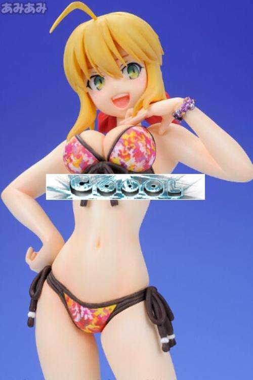 Fate/EXTRA Saber Swimsuit Ver. 1/10 Scale Figure 16.5CM