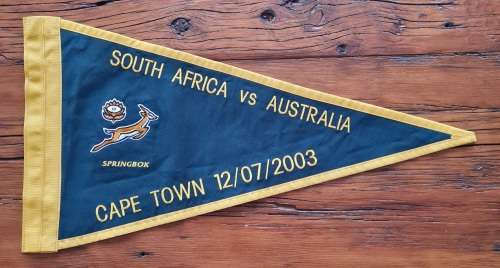 Springbok vs Australia Rugby Touch Judge Flag