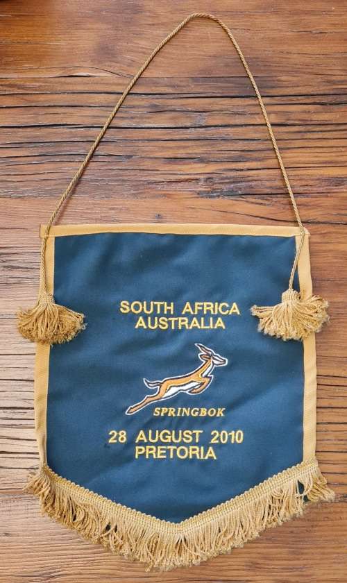 South Africa vs Australia Rugby Pennant