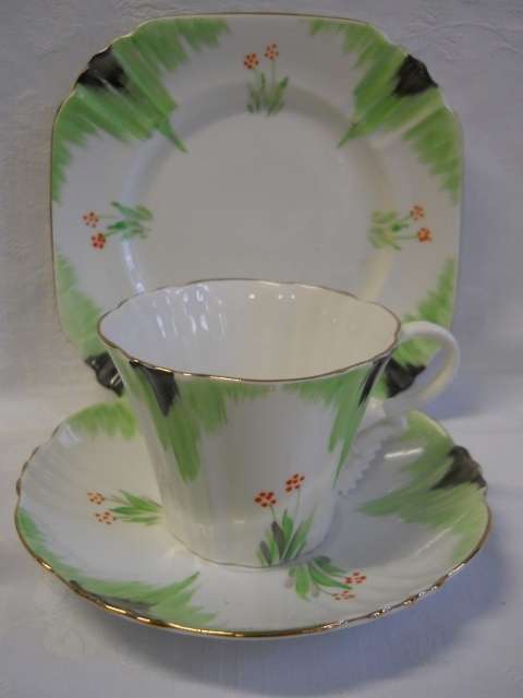 Royal  Albert  -  Crown  China  -  Trio