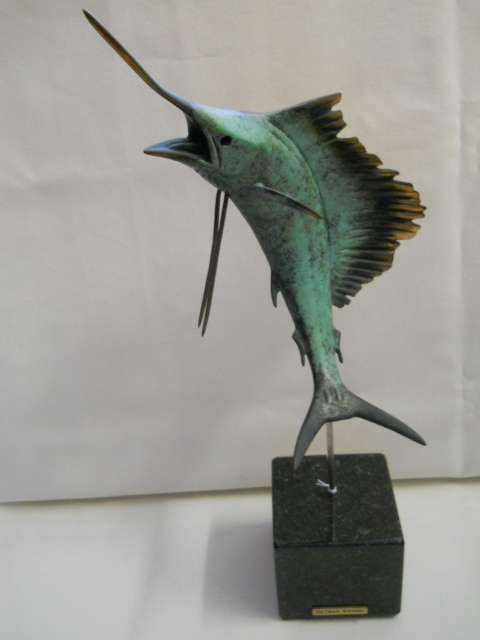 Bronze of Fish -  by Dietmar Wiening
