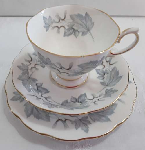 Royal Albert   ''Silver Maple''  21 pc  TEA  SET