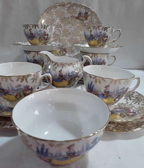 Colclough  21pc  Tea Set