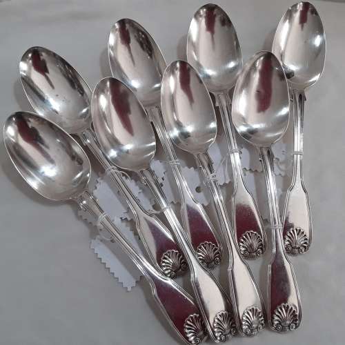 London  1827  Silver  Serving Spoon