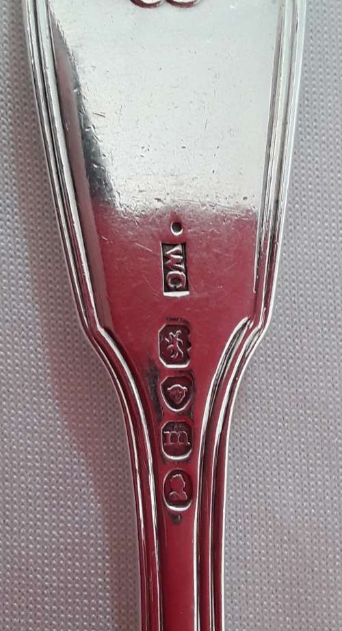 London 1827 Silver Fork