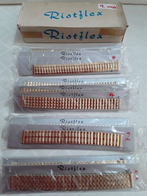 Boxed x 12 - Ristflex - Vintage Watch Straps