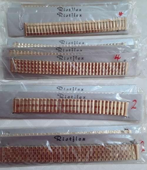 Boxed x 12 - Ristflex - Vintage Watch Straps