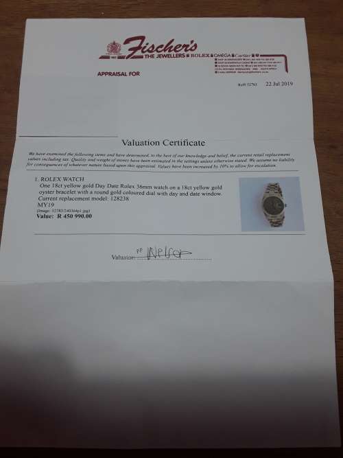 Rolex  18ct  Oyster Perpetual - Day / Date