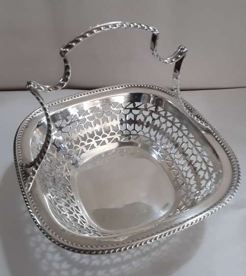 Sheffield  1913  Silver  Basket