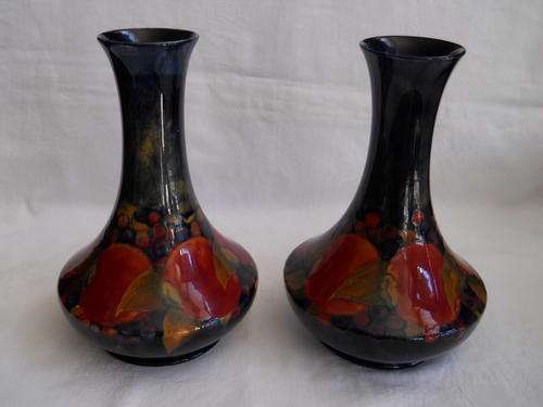 Moorcroft Vases - Pair