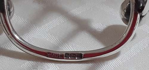 Sheffield 1904  -  Wishbone Toast Rack.