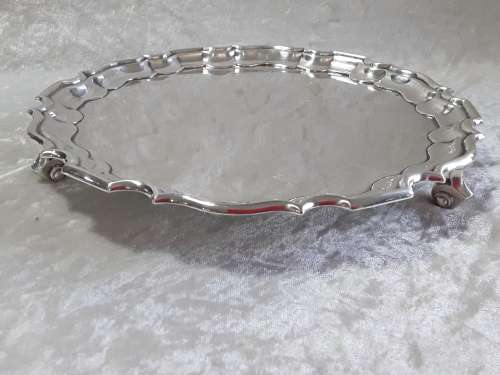 Sheffield 1913  Footed  Salver