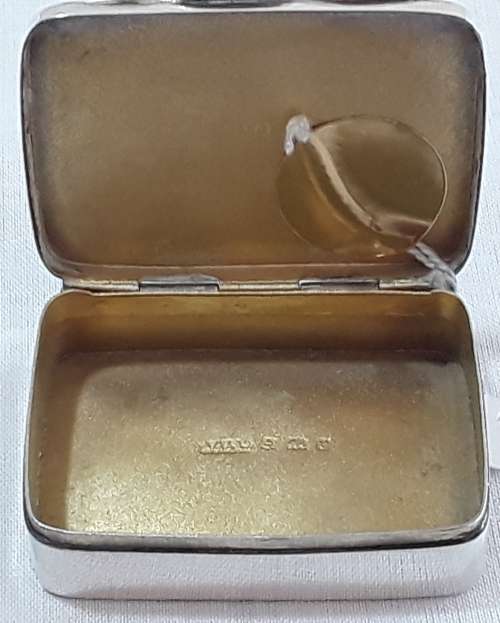 Birmingham  1904  -  Snuff  Box