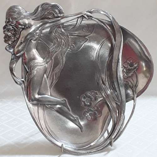 WMF  ART  NOUVEAU   FOOTED  BOWL