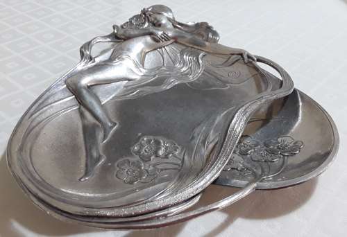 WMF  ART  NOUVEAU   FOOTED  BOWL