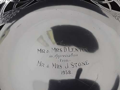 TIFFANY  &  Co    -    STERLING  925    -     Bread  Bowl