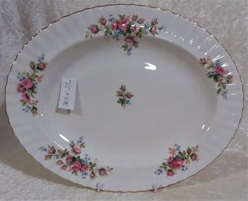 Royal Albert   -   Moss  Rose  -   Platter