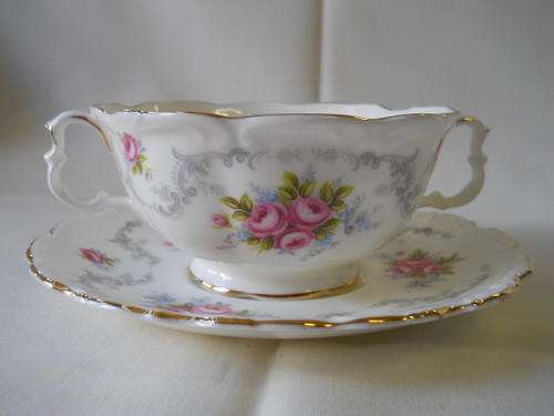 Royal Albert ' Tranquility ' Soup Coupe