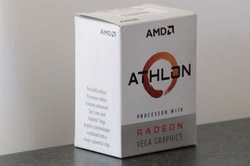 AMD Athlon 200ge 2-core 4-thread with Radeon Vega 3 graphics