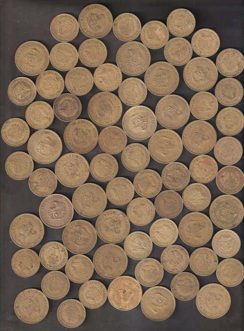 RSA  500grams of half and one cents - as per scan