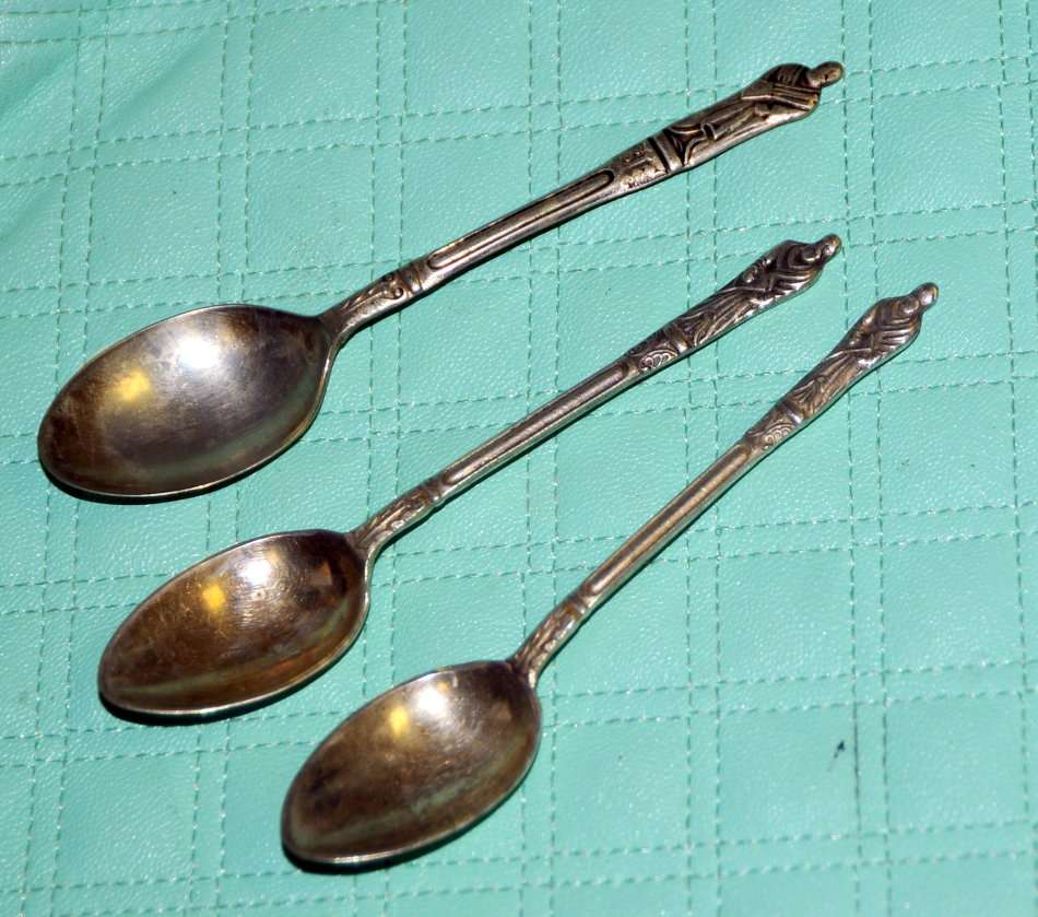 Trio of Apostle Teaspoons
