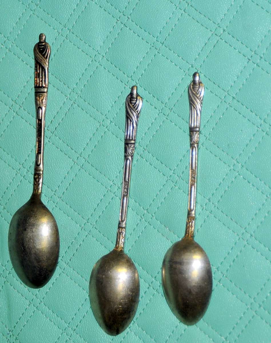 Trio of Apostle Teaspoons