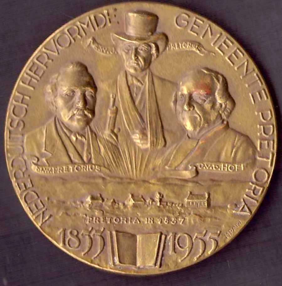 RSA (Pre-1994): Nederduitsch Hervormde Kerk: Pretoria Centenary-as per scan