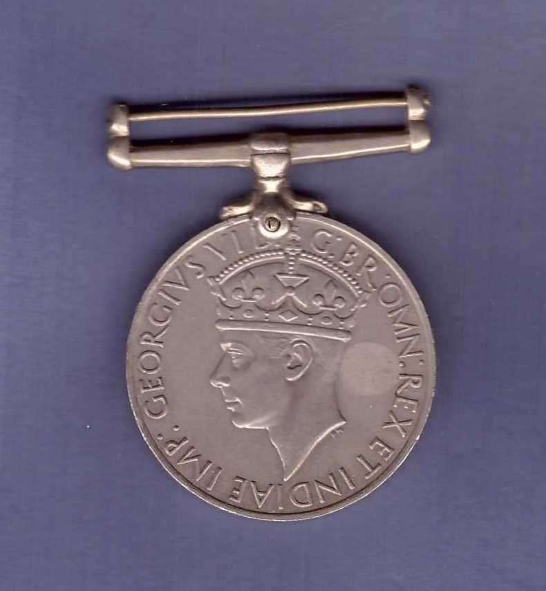 WW2  War Medal 1939 - 1945 awarded to C169174 J.MICHAELS