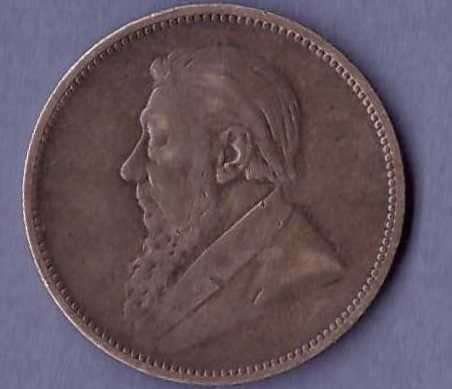 1896 2 Shillings Zuid Afrikaansche Republiek - as per scan