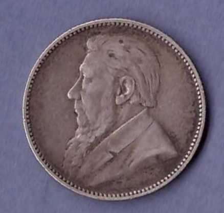 1896 1 Shilling Zuid Afrikaansche Republiek - as per scan