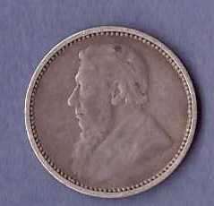 1893 3 Pence Zuid Afrikaansche Republiek - as per scan