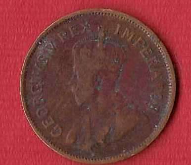 King George Half Penny SOUTH·AFRICA· 1931 ·ZUID·AFRIKA  - as per scan